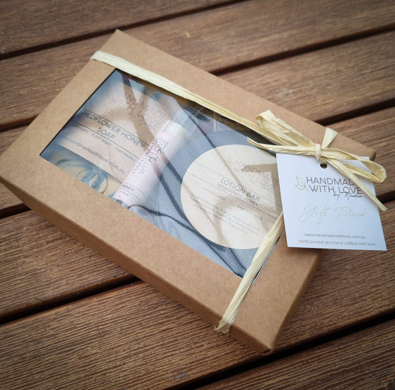 Natural Soap - Gift Box (3 piece)
