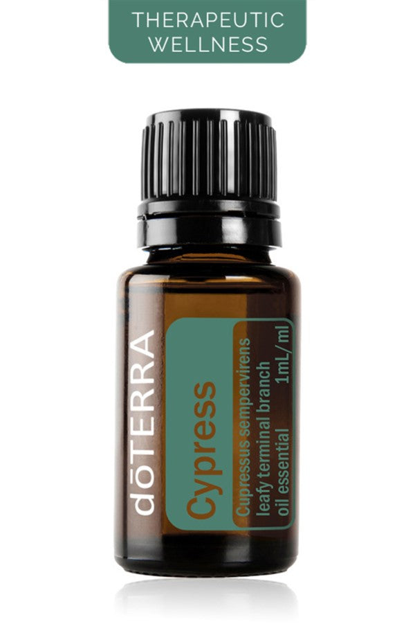 Cypress Essential Oil 15ml by DoTERRA (Relieves aches & pains, relieves cough)