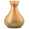 Light Vase Aromatherapy Diffuser Glowing Blue
