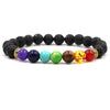 7 Chakra Bracelet and Aromatherapy Diffuser in One (Set of 2)